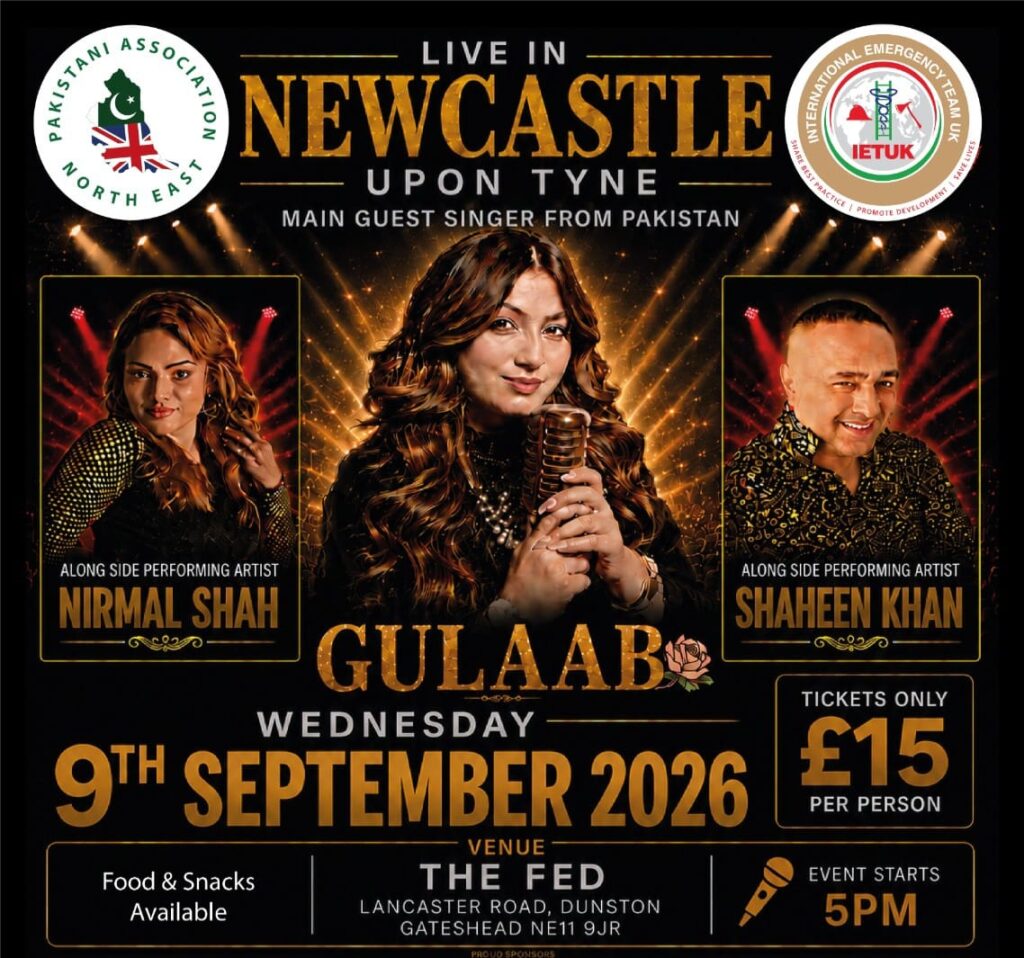 A poster for a charity event on September 9th 2026, to raise money for Nepal.